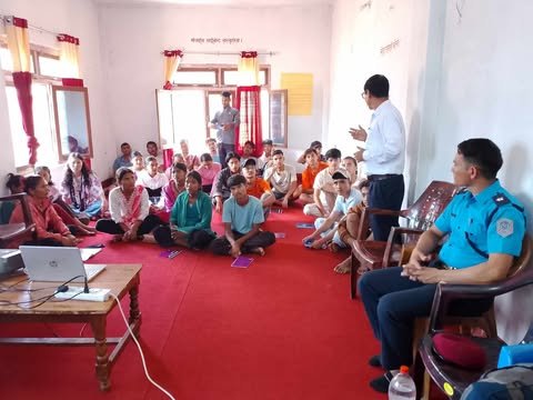 युवा स-शक्तिकरणको दुर्ब्यसनी सम्बन्धि सचेतनामुलक कार्यक्रम सम्पन्न