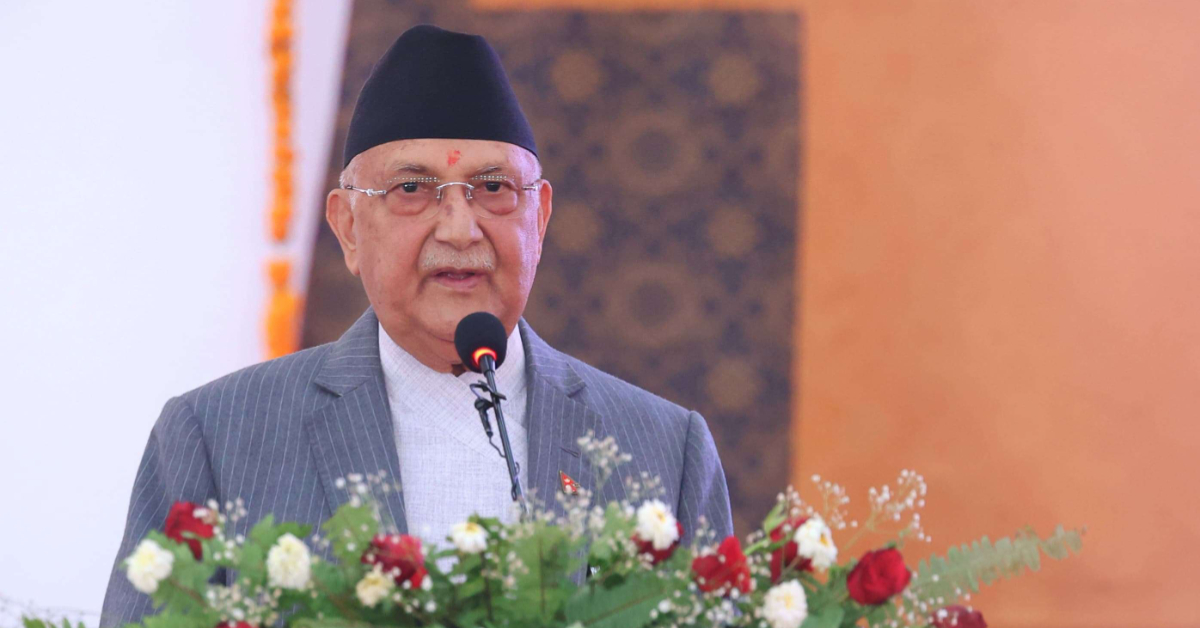बुद्धको शान्ति सन्देशका कारण भारत–पाकिस्तानबीचको तनाव गम्भीर द्वन्द्वमा पुग्न पाएन : प्रधानमन्त्री ओली