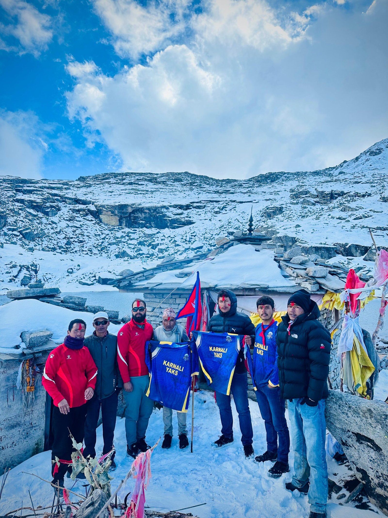 कर्णाली याक्स जर्सी रिलिज तातोपानी ज्यूल्ले पाटनमा सम्पन्न