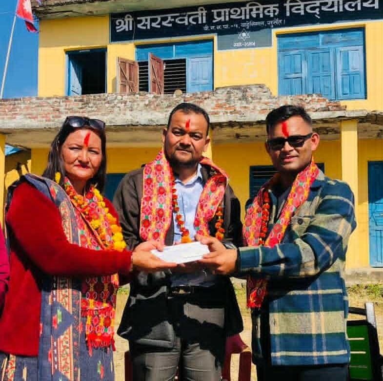 कलाकार उत्तम शर्माद्धारा ‘पुष्पानारायण छात्रवृत्ति अक्षयकोष’ स्थापना