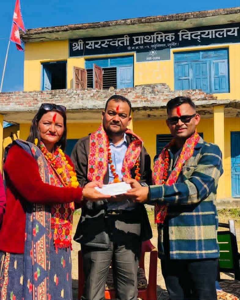 कलाकार उत्तम शर्माद्धारा ‘पुष्पानारायण छात्रवृत्ति अक्षयकोष’ स्थापना