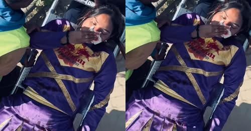 कीर्तिपुरमा कुशल मल्लको छक्का प्रहारले चियर लिडर घाइते