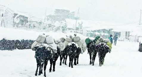 आज यी भेगमा हिमपात र वर्षाको सम्भावना