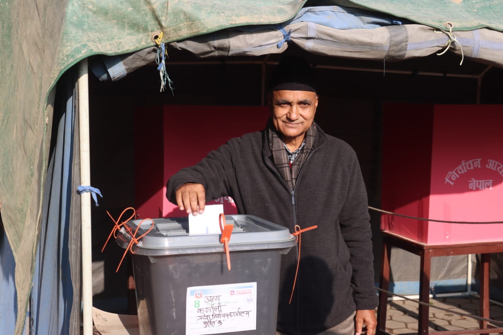 राष्ट्रियसभा निर्वाचन: ११ बजेसम्म कर्णालीमा १६८ जनाले गरे मतदान
