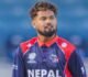 विश्वकपबाटै राष्ट्रिय टिममा शेर मल्लको डेब्यु