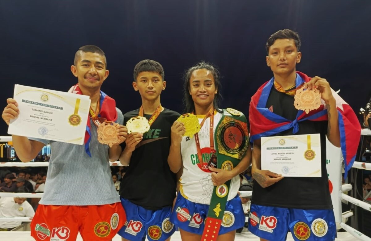 छैटौं कुन खमेर विश्व च्याम्पियनसिपमा नेपाललाई दुई स्वर्ण