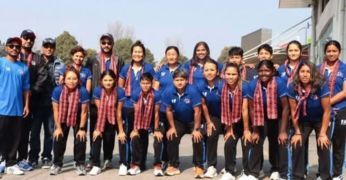 राइजिङ स्टार्स महिला एसिया कप खेलेर नेपाली टोली स्वदेश फिर्ता