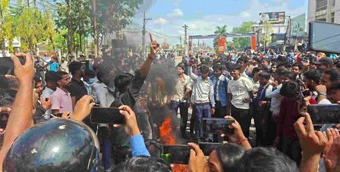 आन्तरिक विवादले परीक्षा स्थगित : वीरगन्जको हरि खेतान क्याम्पस तनावग्रस्त