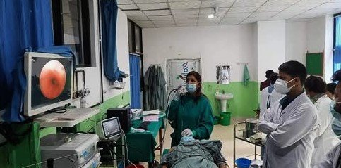 कर्णाली स्वास्थ्य विज्ञान प्रतिष्ठानमा एक्सरे सेवा ठप्प, बिरामीलाई सास्ती