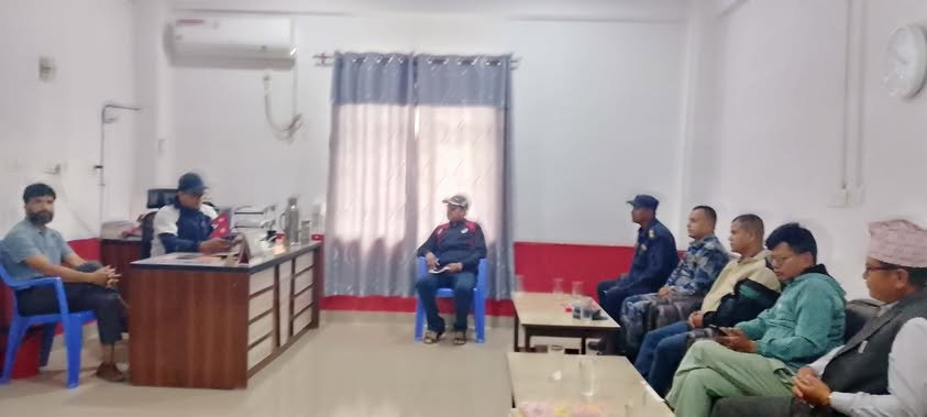 चौकुने गाउँपालिकामा बिपद व्यवस्थापन समितिको बैठक सम्पन्न