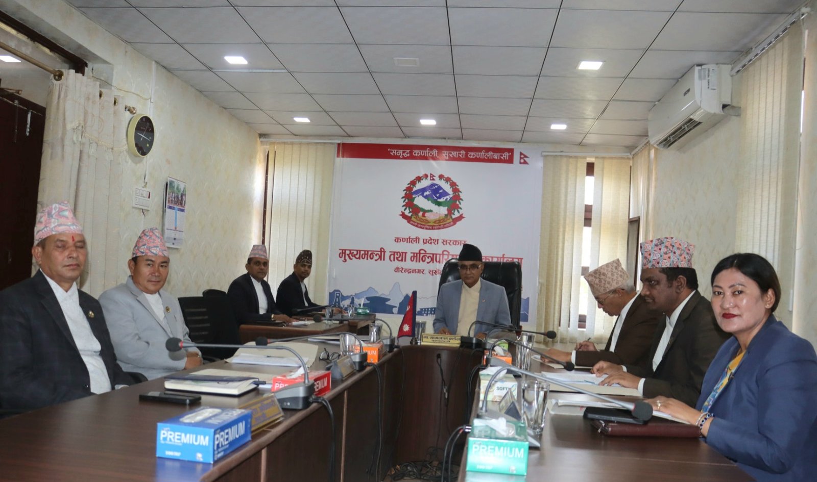 कर्णाली प्रदेश सरकार मन्त्रिपरिषद्का यस्ता छन ६ निर्णय